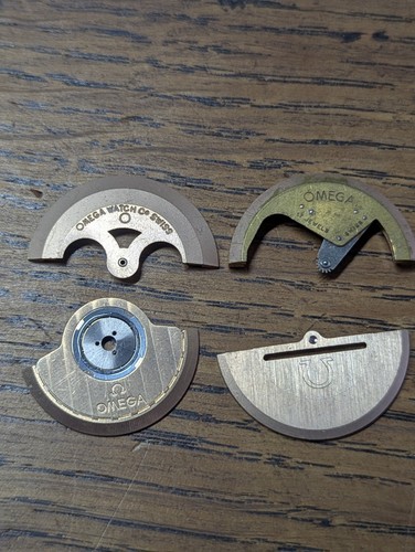 Omega automatic watch rotors - watch,