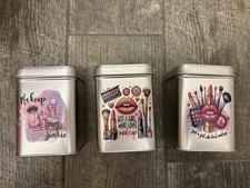 3 x Mini Tins for Storage /