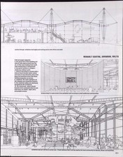 RENAULT CENTRE, SWINDON, WILTSHIRE. WITH A LARGE FOLD OUT POSTER BY JOHN BATCHEL
