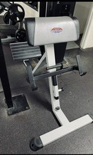 Force fitness standing preacher bicep curl bench 