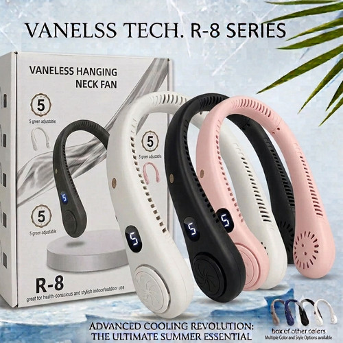 Neck fan hands free - fan, bladeless
