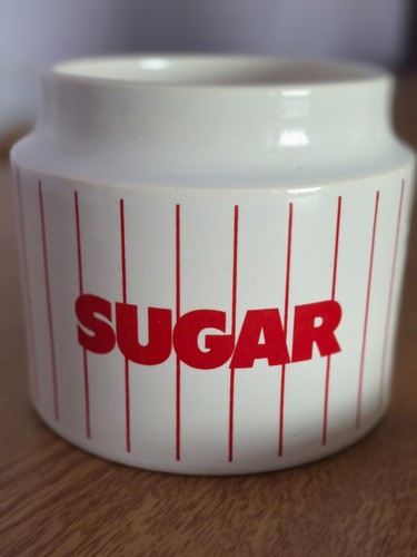Vintage hornsea pottery sugar - vintage,