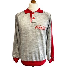 COCA COLA Tracksuit Sweatshirt & Bottoms 80s 90s (S/M) Collectible Vintage Coke