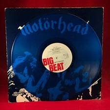MOTORHEAD Beer Drinkers & Hell Raisers 1980 UK 4-track 12" BLUE Vinyl EP ~