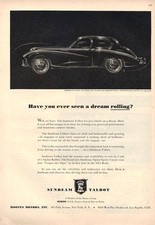 1953 Rootes PRINT AD Motors