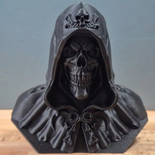 Gothic grim reaper bust - ,