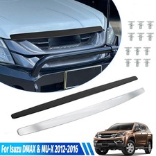 For Isuzu D-Max MU-X SUV 2012-2016 Front Line Bonnet Hood Moulding Trim Garnish