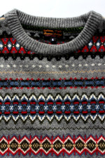 Barbour Caister Fair Isle crew