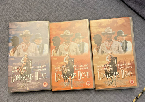 Lonesome dove trilogy vhs - dove,