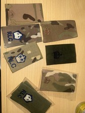 RLC Beret and Rank Slides. Royal Marines.