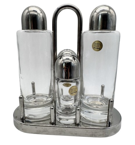 Alessi condiment set lead - condiment,