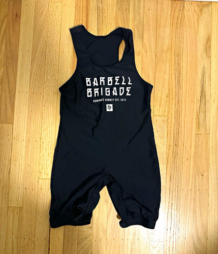 Barbell brigade singlet - barbell,