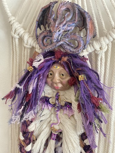 Spirit doll dragon witch - doll,