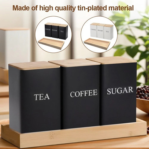 Set airtight tea coffee - set, &