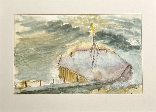 Bill melrose signed mounted - melrose,