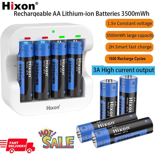 3500mwh rechargeable - aa,