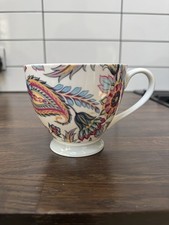 ProCook Paisley Footed Mug Multicoloured Tea Coffee Cup