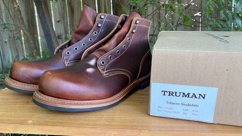 Mto truman boots - boots, tobacco