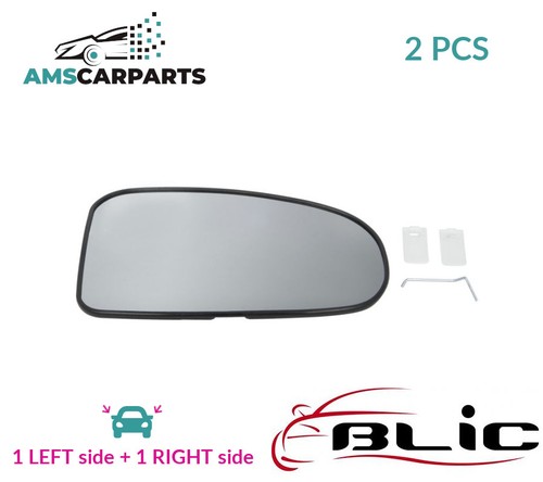 Rear view mirror glass pair - rear,