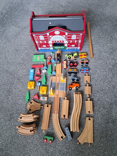 Brio similar wooden train set - brio,