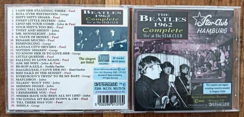 The beatles 1962 complete live - beatles,