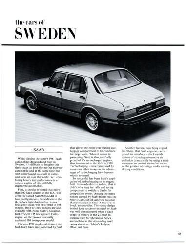 Saab 900 model sweden 1981 - saab,