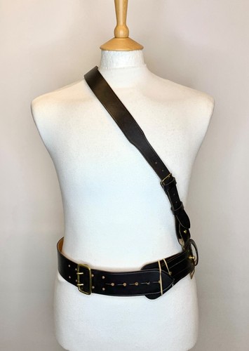 Sam brown belt cross - &,