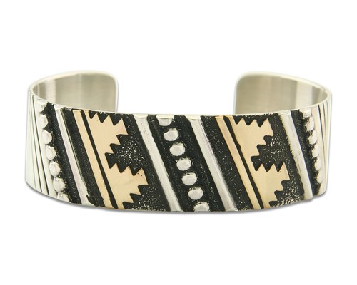 Navajo bracelet gold 925 - gold, &