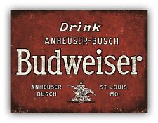 Budweiser Style Metal Beer
