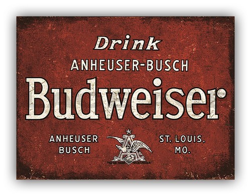 Budweiser style metal - metal, beer