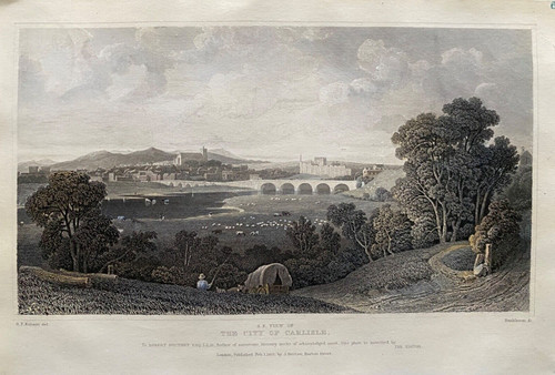 1827 antique print view - s.e.,