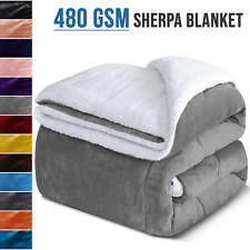 Large Faux Fur Sherpa Fleece