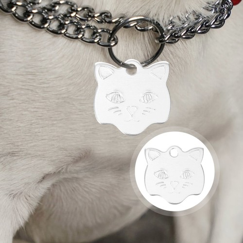 10pcs dog name tags - name, aluminum