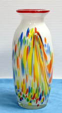 Vintage Italian Art Glass Vase