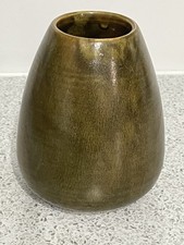 IAN SAUL BROWN STUDIO POTTERY VASE VENTNOR IOW ISLE OF WIGHT