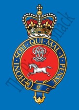 THE QUEENS OWN HUSSARS CREST