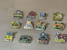 x12 original Atari Lynx Retr Video Game Pin/Badge Vintage Rare games Collectable