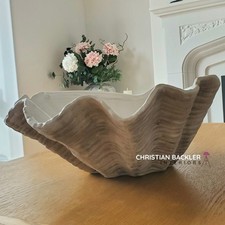 Large Ceramic Shell Dish