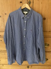 Next Men’s Cotton Striped Shirt 3XL 51-53 Inches New