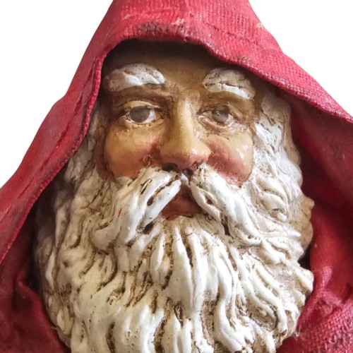 Paper mache santa - paper, claus