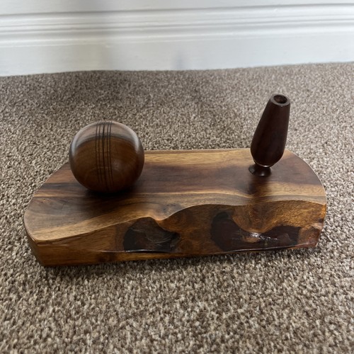 Vintage mid century - mid, carved