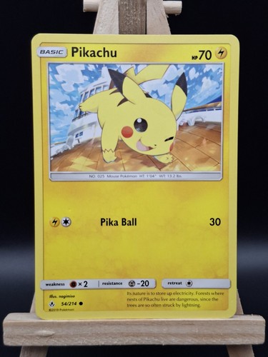 Pokemon tcg pikachu unbroken - tcg,