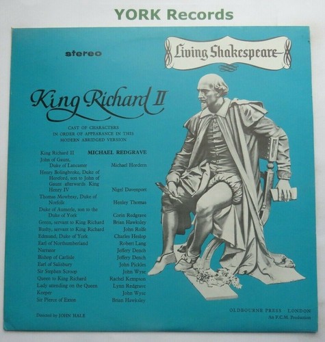 Living shakespeare richard - shakespeare,