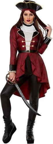 Ladies pirate costume deluxe - costume,