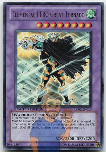 Elemental hero great tornado - elemental,