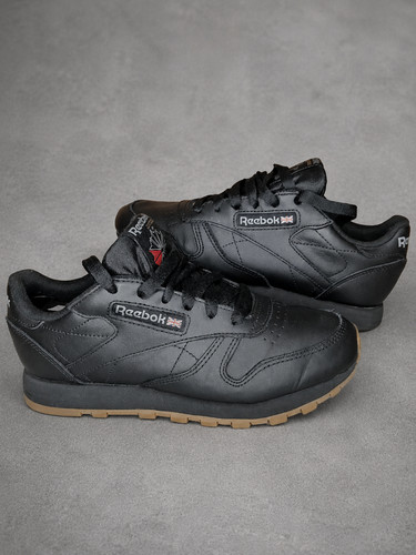 Reebok classic leather black - reebok,