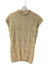 Women's ZARA Beige Textured