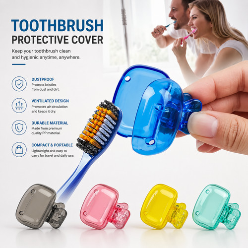 Toothbrush head covers - head,