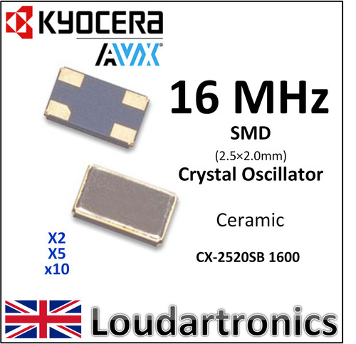 16mhz smd crystal - smd,