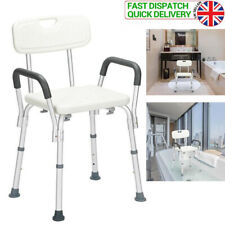 Heavy Duty Shower Chair Medical Bath Seat Height Adjustable for Elderly,Disabled